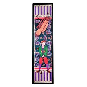 Vintage 90s Golf Bookmark Gentleman's Pastimes Art Nouveau Brehony Artworks BD03